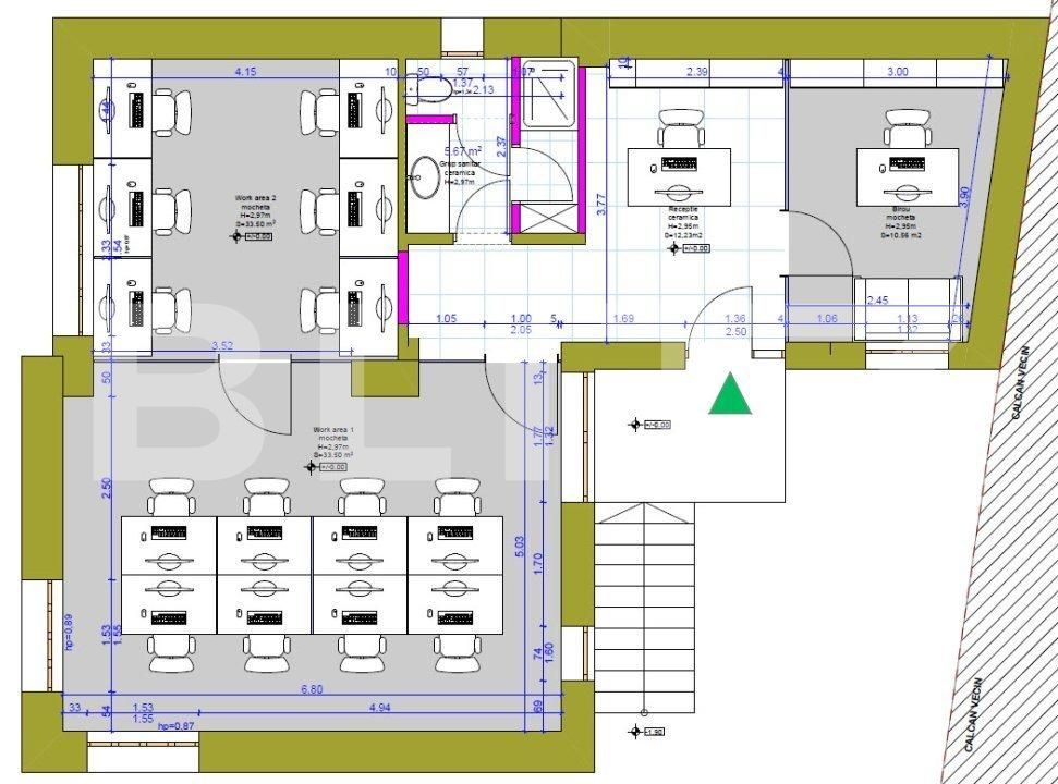Spațiu birouri de închiriat Central - 81696SIB | BLITZ Cluj-Napoca | Poza4