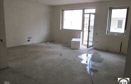 2 camere,  54 mp utili, semifinisat in zona nou dezvoltata din Floresti