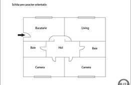 Vanzare apartament 3 camere, 66 mp, decomandat, boxa, zona strazii Iugoslaviei