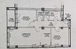 Apartament de 3 camere, 69 mp + balcon 4,8 mp, Avangarden Bartolomeu