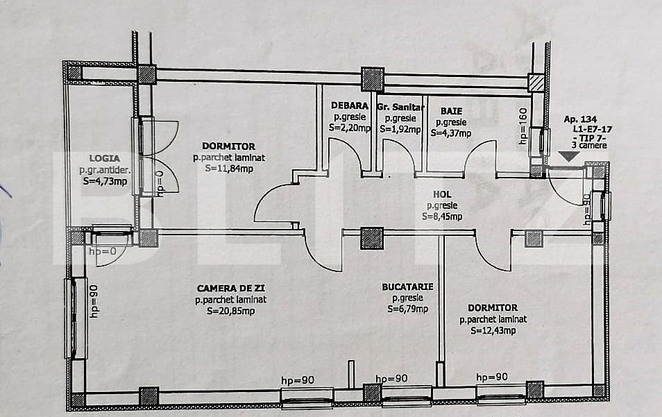 Apartament de vânzare 3 camere Avantgarden - 81926AV | BLITZ Brașov | Poza9