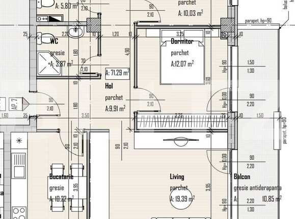 Apartament de vânzare 3 camere Baciu - 82037AV | BLITZ Cluj-Napoca | Poza1