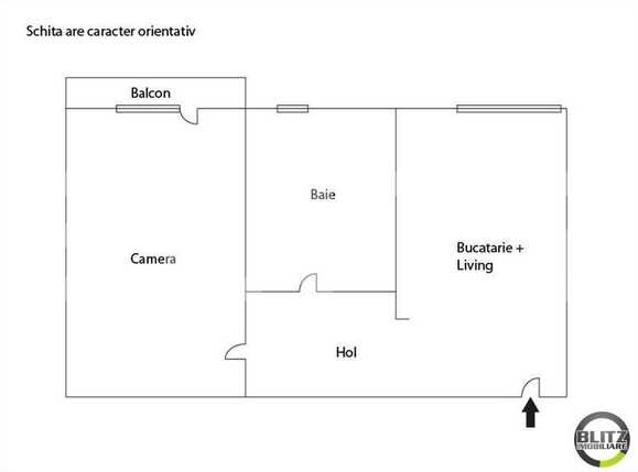 Garsonieră de vânzare Floreşti - 821AV | BLITZ Cluj-Napoca | Poza7