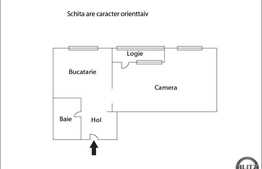 Apartament de vanzare, 1 camera, 38 mp, cu balcon, imobil nou