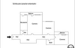 Apartament de vanzare in zona Complex Big, 3 camere 65 mp. Loc de parcare!