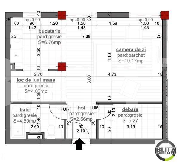 Apartament de vânzare 2 camere Gheorgheni - 823AV | BLITZ Cluj-Napoca | Poza3