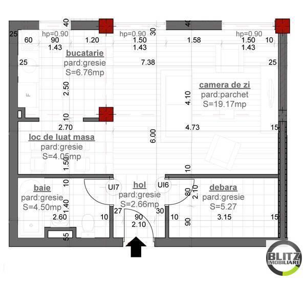 Apartament de vânzare 2 camere Gheorgheni - 823AV | BLITZ Cluj-Napoca | Poza1