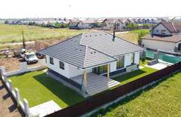 Casa SMART, individuala, 5 camere, design deosebit, finisaje lux, 118 mp utili, 540 mp teren! Toate utilitatile incluse .  