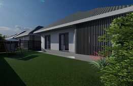 Casa SMART, individuala, 5 camere, design deosebit, finisaje lux, 118 mp utili, 540 mp teren! Toate utilitatile incluse .  