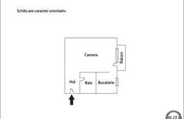 De vanzare garsoniera, 28 mp, zona Calvaria