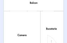 Apartament 1 cameră, imobil nou, parcare, zona Leroy Merlin 