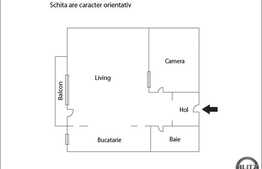 Vanzare 1 camera, 32 mp utili, zona Expo, imobil nou, cu parcare, A.C!