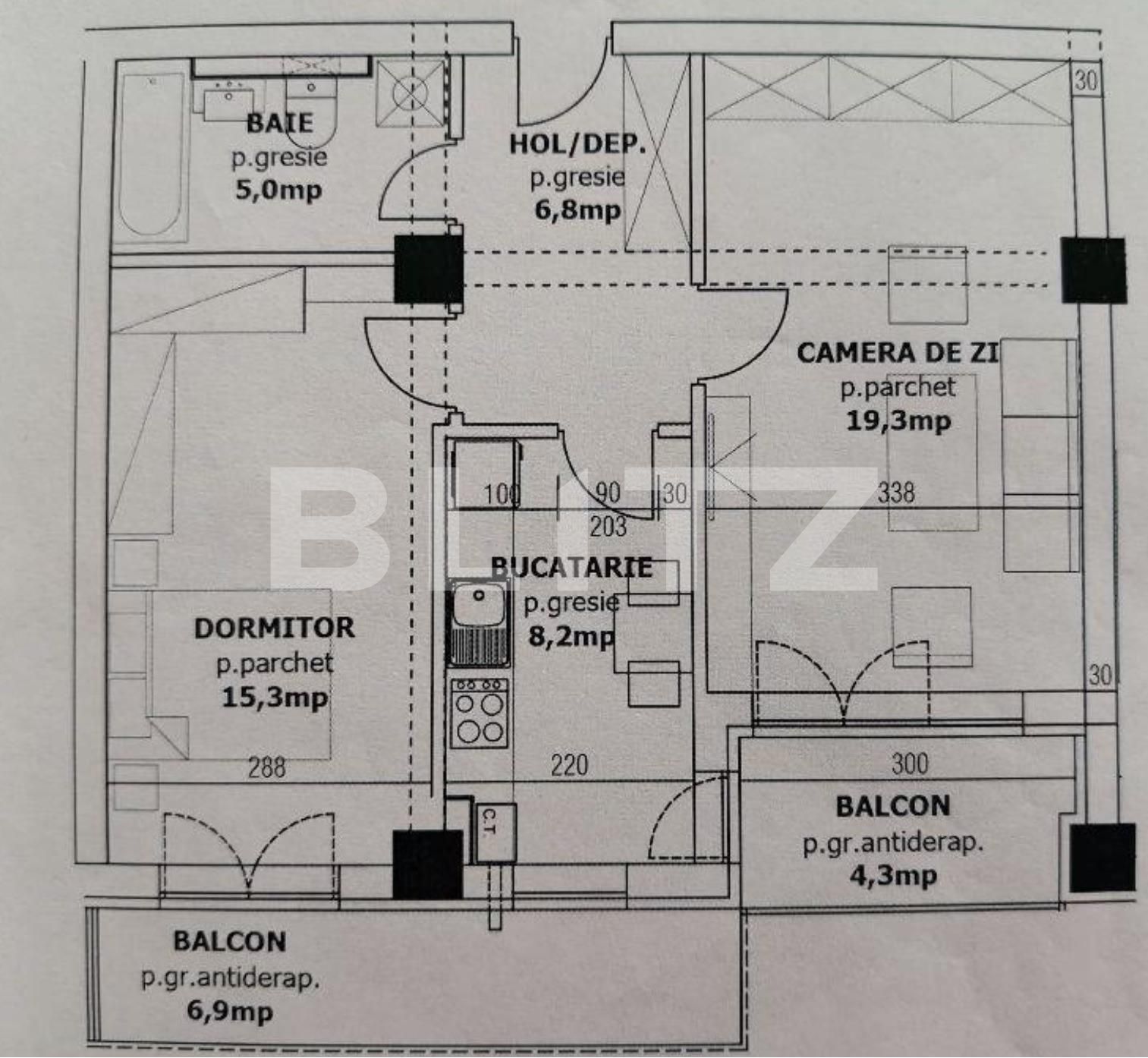 Apartament de vânzare 2 camere Tractorul - 82568AV | BLITZ Brașov | Poza5
