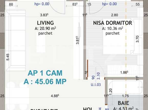 Apartament de vânzare 2 camere Floreşti - 82608AV | BLITZ Cluj-Napoca | Poza1