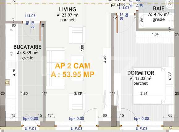 Apartament de vânzare 2 camere Floreşti - 82614AV | BLITZ Cluj-Napoca | Poza1