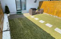 Apartament de lux, la cheie, gradina 40 mp, incalzire pardoseala, parcare, totul nou, zona Terra