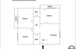 Zona BRD, vanzare apartament 3 camere, 78 mp, nemobilat, boxa si loc de parcare