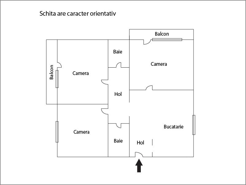 Apartament de vânzare 3 camere Marasti - 8266AV | BLITZ Cluj-Napoca | Poza1