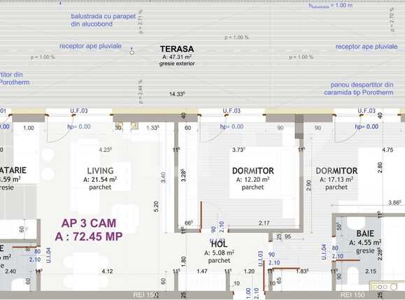 Apartament de vânzare 3 camere Floreşti - 82683AV | BLITZ Cluj-Napoca | Poza1