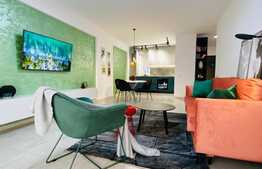 Apartament superb de 2 camere, totul nou, garaj, terasa, zona centrala