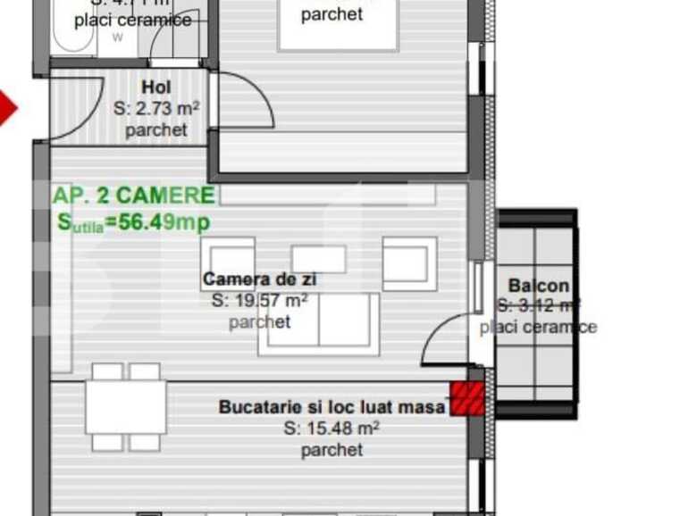 Apartament de vânzare 2 camere Floreşti - 82829AV | BLITZ Cluj-Napoca | Poza1