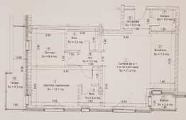 Apartament 3 camere, semifinisat, 65 mp, zona Dumitru Mocanu!