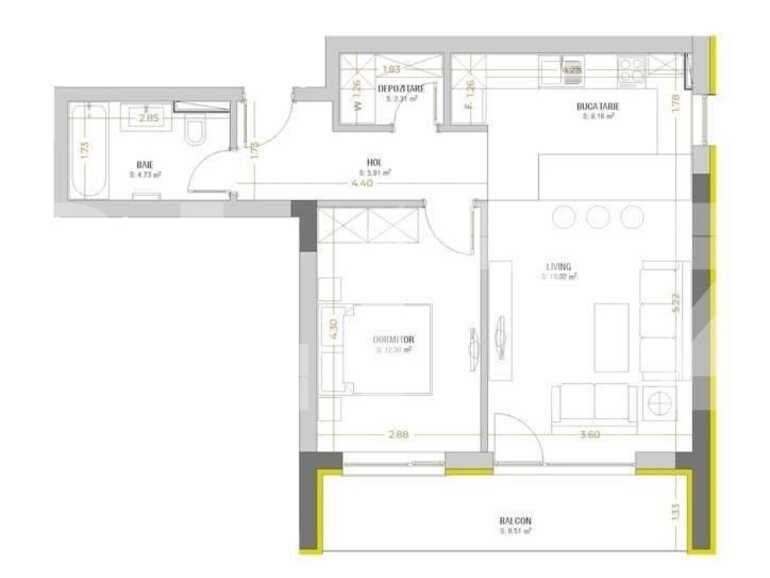 Apartament de vânzare 2 camere Astra - 82949AV | BLITZ Brașov | Poza1