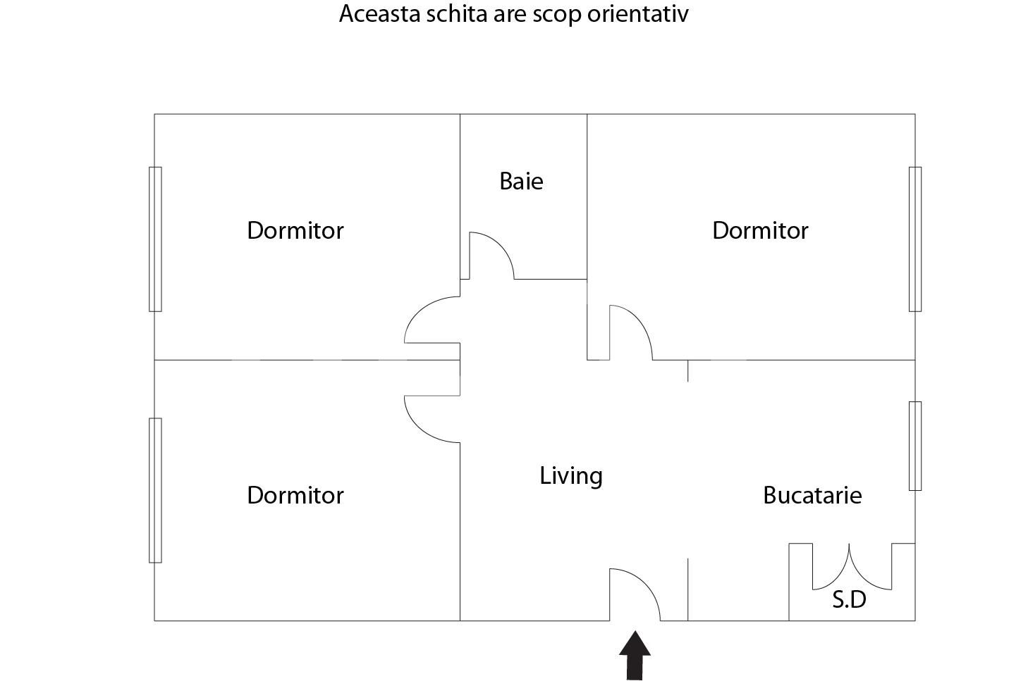 Apartament de vânzare 3 camere Zorilor - 82966AV | BLITZ Cluj-Napoca | Poza1