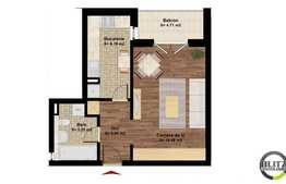 1 camera in ansamblu rezidential de lux! Plata esalonata cu 10 % avans!