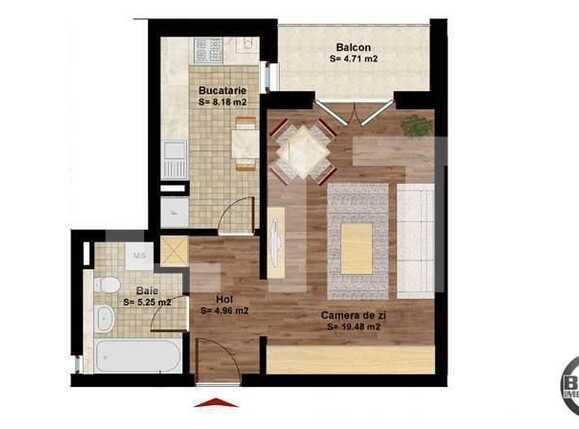 Garsonieră de vânzare Marasti - 830AV | BLITZ Cluj-Napoca | Poza2