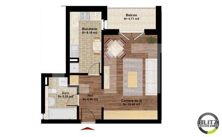 Garsonieră de vânzare Marasti - 830AV | BLITZ Cluj-Napoca | Poza2