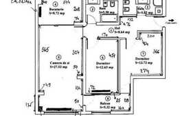Apartament de 3 camere, 87 mp, etaj intermediar, la 5 minute de Coresi
