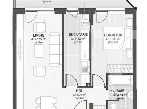 Apartament de vânzare 2 camere Floreşti - 83136AV | BLITZ Cluj-Napoca | Poza2