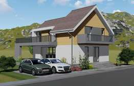 Casa individuala in Bod, proiect, 500 mp teren!