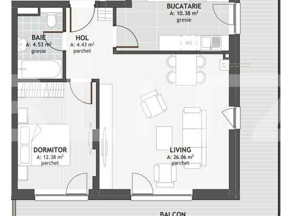 Apartament de vânzare 2 camere Floreşti - 83179AV | BLITZ Cluj-Napoca | Poza2