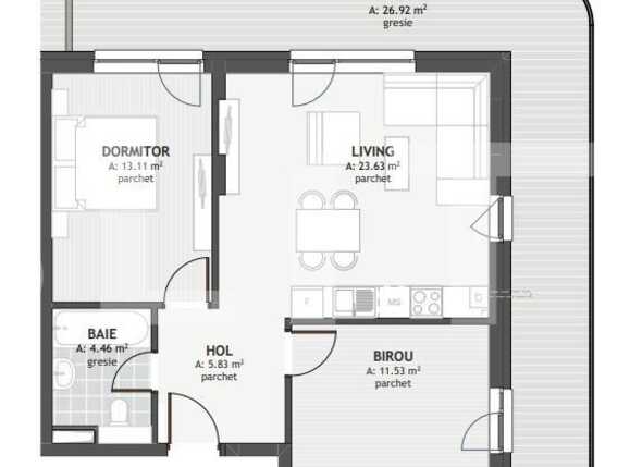 Apartament de vânzare 3 camere Floreşti - 83184AV | BLITZ Cluj-Napoca | Poza3