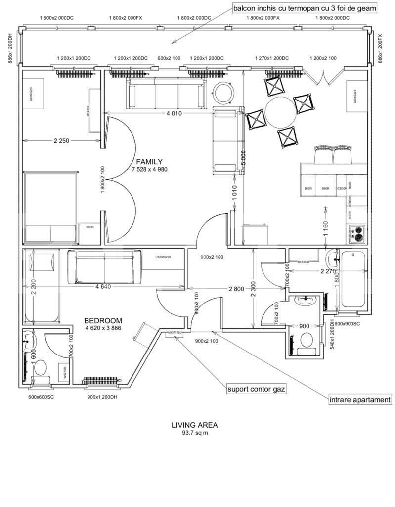 Apartament de lux! 3 camere, 84 mp, Centru Istoric