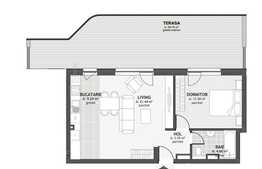 Comision 0! Apartament 2 camere , 52.47 mp, zona exclusivista Centrala
