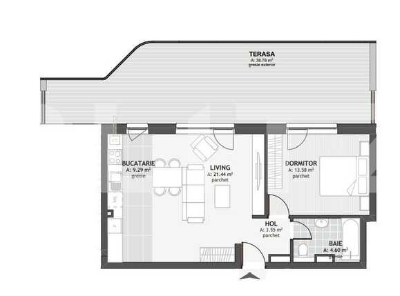 Apartament de vânzare 2 camere Floreşti - 83308AV | BLITZ Cluj-Napoca | Poza2