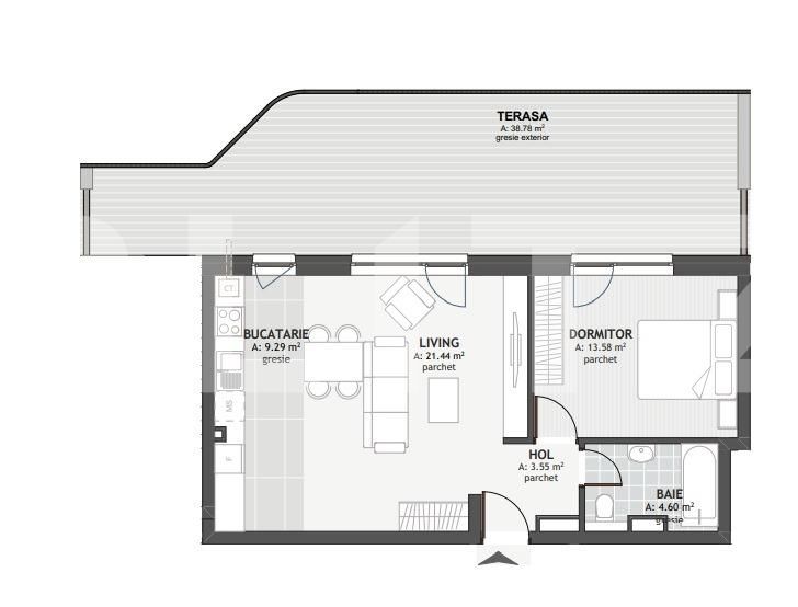 Apartament de vânzare 2 camere Floreşti - 83308AV | BLITZ Cluj-Napoca | Poza2