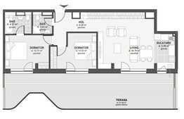 Comision 0! Apartament 3 camere, 73.25 mp, cu terasa,  zona exclusivista Eroilor