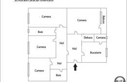 Vanzare apartament 4 camere, 78 mp utili, zona Sirena, cu boxa