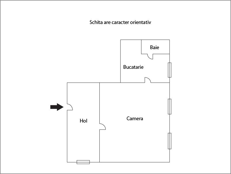 Garsonieră de vânzare Central - 8339AV | BLITZ Cluj-Napoca | Poza1