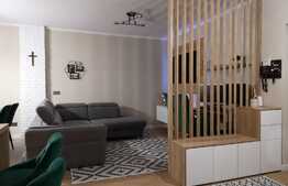 Apartament de lux, 2 camere, ansamblu cu bariera, etaj intermediar