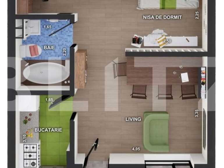 Garsonieră de vânzare Floreşti - 83403AV | BLITZ Cluj-Napoca | Poza1