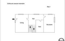 Apartament 3 camere de vanzare in vila, 106 mp utili, zona Stadion CFR