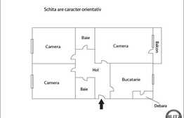 3 camere decomandate, 65 mp, zona Interservisan. Loc de parcare si garaj!