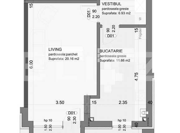 Garsonieră de vânzare Grivitei - 83553AV | BLITZ Brașov | Poza5