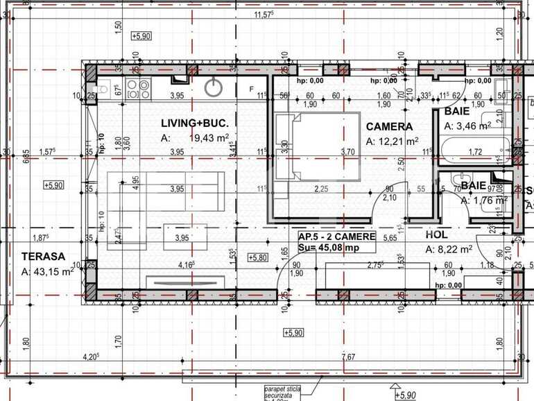 Apartament de vânzare 2 camere Sannicoara - 83563AV | BLITZ Cluj-Napoca | Poza1