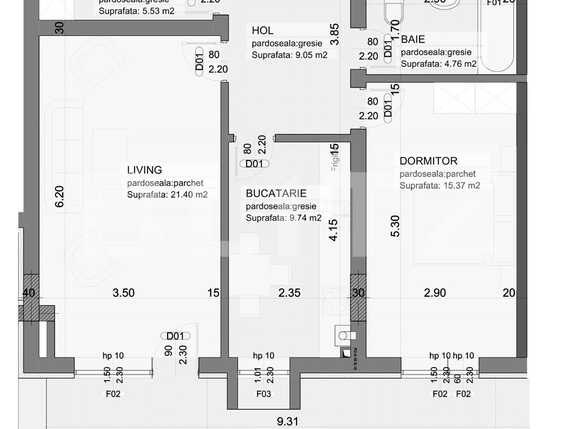 Apartament de vânzare 2 camere Grivitei - 83572AV | BLITZ Brașov | Poza1